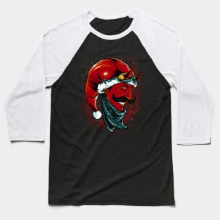 devil santa Baseball T-Shirt